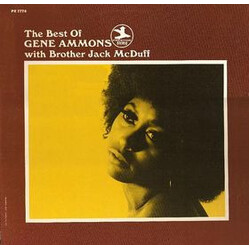 Gene Ammons The Best Of Gene Ammons With Brother Jack McDuff Vinyl LP USED