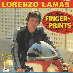 Lorenzo Lamas Fingerprints USED VINYL 7INCH 45 RPM SINGLE