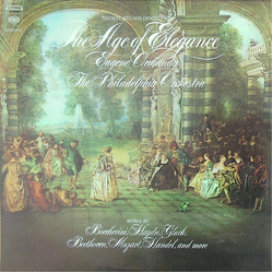Eugene Ormandy / The Philadelphia Orchestra Favorite Airs And Dances From The Age Of Elegance Vinyl LP USED