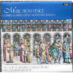 Giovanni Gabrieli / Andrea Gabrieli / Giovanni Croce / Claudio Monteverdi / Giovanni Bassano / Magdalen College Choir Oxford / Bernard Rose (2) Music 