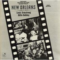 Louis Armstrong / Billie Holiday New Orleans Original Motion Picture Soundtrack Vinyl LP USED