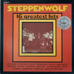 Steppenwolf 16 Greatest Hits Vinyl LP USED