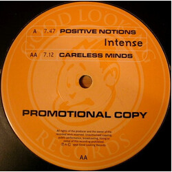 Intense Positive Notions / Careless Minds Vinyl 12" USED