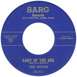 The Moods (9) Lady Of The Sea USED VINYL 7INCH 45 RPM SINGLE