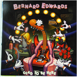 Bernard Edwards Glad To Be Here Vinyl LP USED