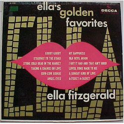 Ella Fitzgerald Ella's Golden Favorites Vinyl LP USED