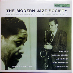 The Modern Jazz Society Presents A Concert Of Contemporary Music Vinyl LP USED
