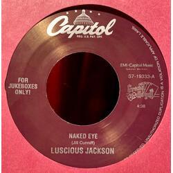 Luscious Jackson Naked Eye / Don't Look Back USED VINYL 7INCH JUKEBOX