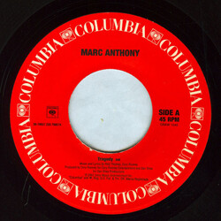 Marc Anthony Tragedy USED VINYL 7INCH 45 RPM SINGLE