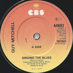 Guy Mitchell Singing The Blues USED VINYL 7INCH 45 RPM REISSUE MONO
