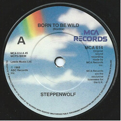 Steppenwolf Born To Be Wild USED VINYL 7INCH 45 RPM SINGLE REISSUE