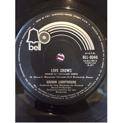 Edison Lighthouse Love Grows (Where My Rosemary Goes) USED VINYL 7INCH 45 RPM SINGLE