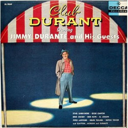 Jimmy Durante Club Durant Starring Jimmy Durante And His Guests Vinyl LP USED