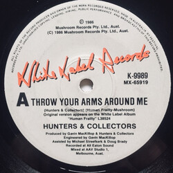 Hunters & Collectors Throw Your Arms Around Me USED VINYL 7INCH 45 RPM SINGLE