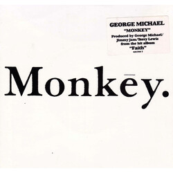 George Michael Monkey USED VINYL 7INCH 45 RPM SINGLE