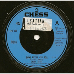 Chuck Berry Shake Rattle And Roll USED VINYL 7INCH 45 RPM SINGLE