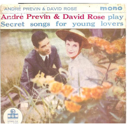 André Previn / David Rose Secret Songs For Young Lovers Vinyl 7" USED