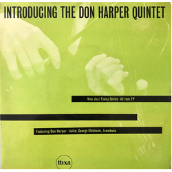 Don Harper (2) Introducing The Don Harper Quintet Vinyl 7" USED