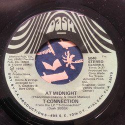 T-Connection At Midnight Vinyl 7" USED