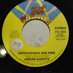 Adrian Gurvitz Untouchable And Free / Drifting Star USED VINYL 7INCH 45 RPM SINGLE