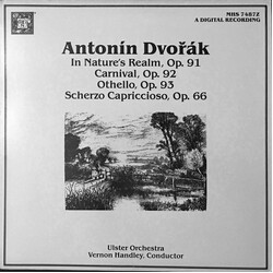 Antonín Dvořák / Ulster Orchestra / Vernon Handley In Nature's Realm; Carnival; Othello; Scherzo Capriccioso Vinyl LP USED