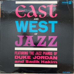 Duke Jordan / Sadik Hakim East And West Of Jazz Vinyl LP USED