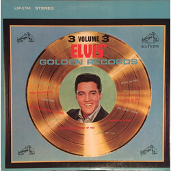 Elvis Presley Elvis' Golden Records, Vol. 3 Vinyl LP USED