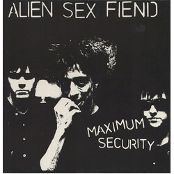 Alien Sex Fiend Maximum Security Vinyl LP USED