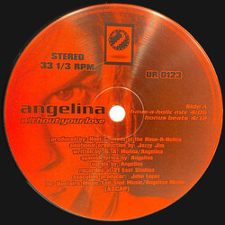 Angelina Without Your Love USED VINYL 12INCH 33 S RPM STEREO