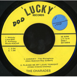 The Rivingtons / The Charades / The Del-Chords Cherry / Please Be My Love / Everybodys Gotta Lose Someday USED VINYL 7INCH 45 RPM SINGLE UNOFFICIAL RE