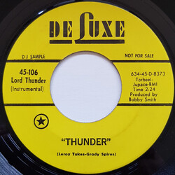 Lord Thunder Thunder / Try A Little Harder USED VINYL 7INCH 45 RPM PROMO
