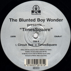 The Blunted Boy Wonder TimesSquare USED VINYL 12INCH 33 S RPM