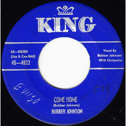Bubber Johnson Come Home / There'll Be No One USED VINYL 7INCH 45 RPM