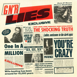 Guns N' Roses G N' R Lies Vinyl LP USED