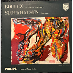 Pierre Boulez / Karlheinz Stockhausen Le Marteau Sans Maître / Zeitmasse Vinyl LP USED