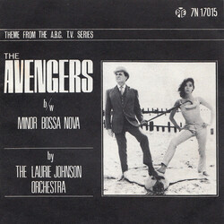 The Laurie Johnson Orchestra The Avengers / Minor Bossa Nova USED VINYL 7INCH 45 RPM