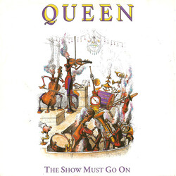 Queen The Show Must Go On USED VINYL 7INCH 45 RPM SINGLE STEREO