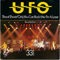 UFO (5) Shoot Shoot USED VINYL 7INCH 33 S RPM SINGLE