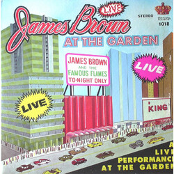 James Brown Live At The Garden Vinyl LP USED