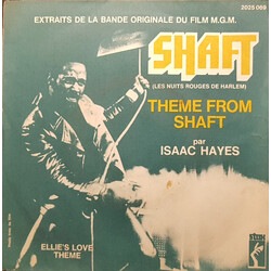 Isaac Hayes Theme From Shaft USED VINYL 7INCH 45 RPM SINGLE