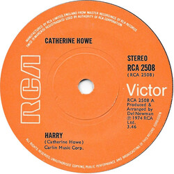 Catherine Howe Harry USED VINYL 7INCH 45 RPM SINGLE