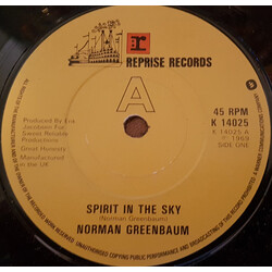 Norman Greenbaum Spirit In The Sky USED VINYL 7INCH 45 RPM SINGLE