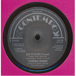 Tamiko Jones / Doris Duke Let It Flow / Woman Of The Ghetto USED VINYL 12INCH 45 RPM