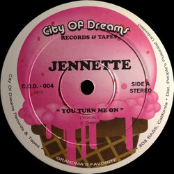 Jennette You Turn Me On USED VINYL 12INCH 33 S RPM REISSUE