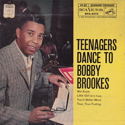 Bobby Brookes / The Leroy Kirkland Orchestra Teenagers Dance To Bobby Brookes USED VINYL 7INCH 45 RPM EP