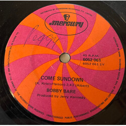 Bobby Bare Come Sundown / Woman, You Have Been A Friend To Me USED VINYL 7INCH 45 RPM SINGLE