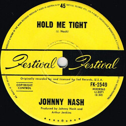 Johnny Nash Hold Me Tight USED VINYL 7INCH 45 RPM SINGLE MONO