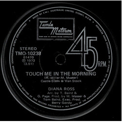Diana Ross Touch Me In The Morning USED VINYL 7INCH 45 RPM SINGLE