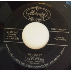 The Platters My Secret USED VINYL 7INCH 45 RPM SINGLE