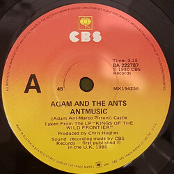 Adam And The Ants Antmusic USED VINYL 7INCH 45 RPM SINGLE
